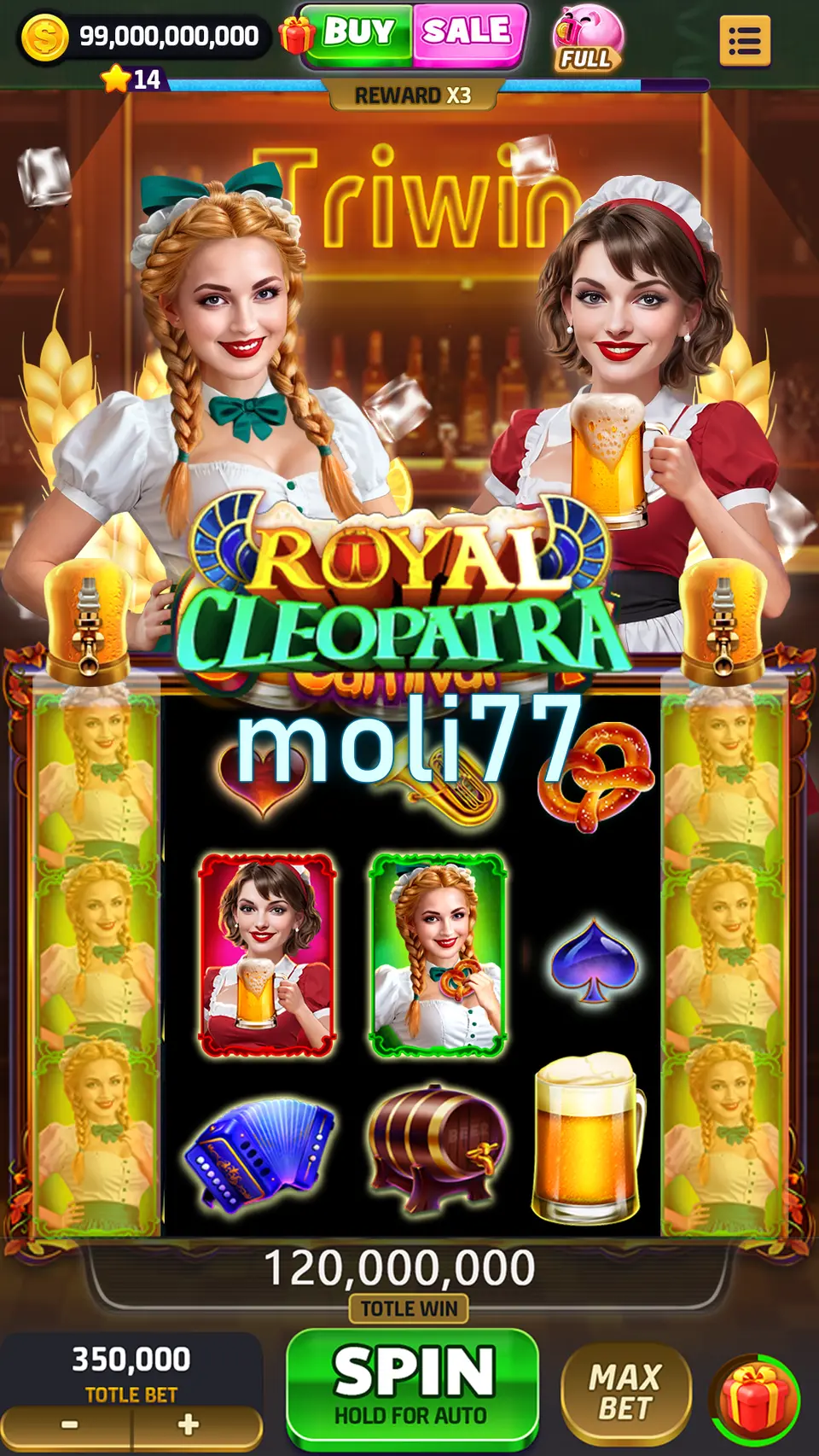 moli77 Tangkapan Layar Resmi APK